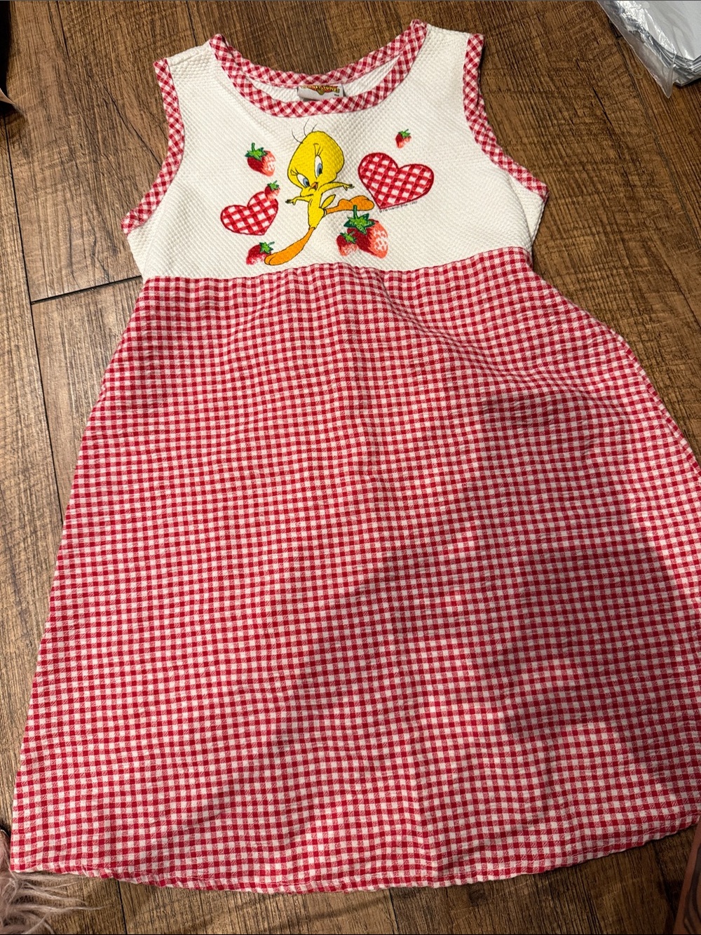 Vintage Tweety Kids Casual Dress